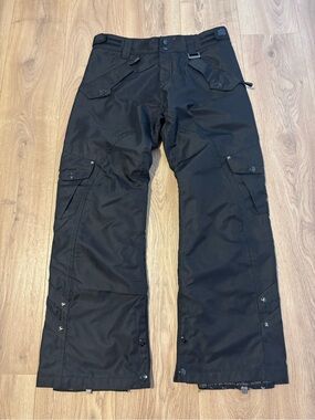 Ocean & Earth Women’s Black Insulated Snow Pants Size Medium